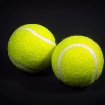 tennisbal in wasmachine