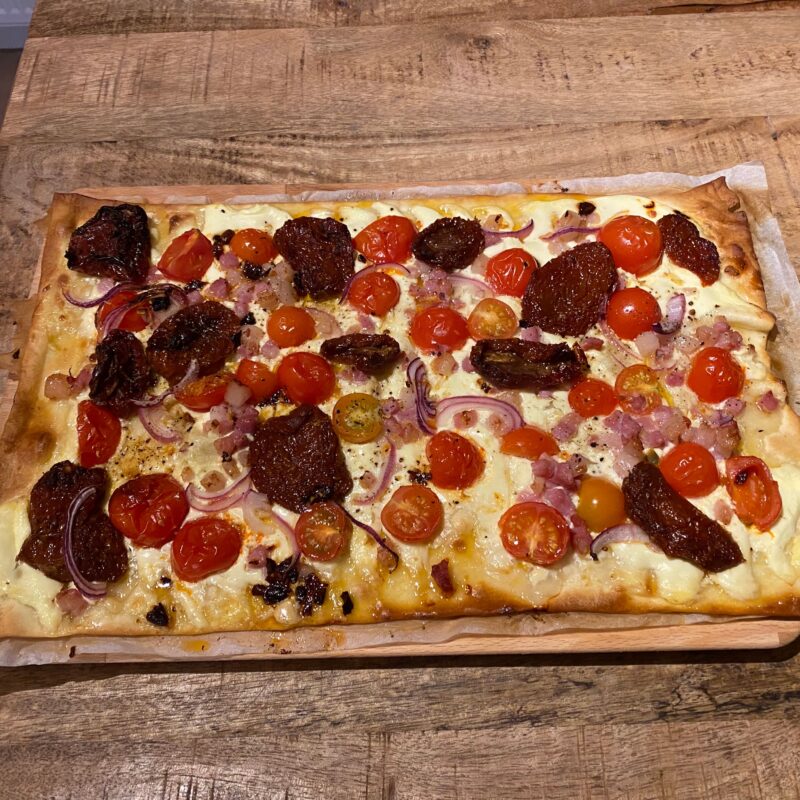 snelle flammkuchen recept