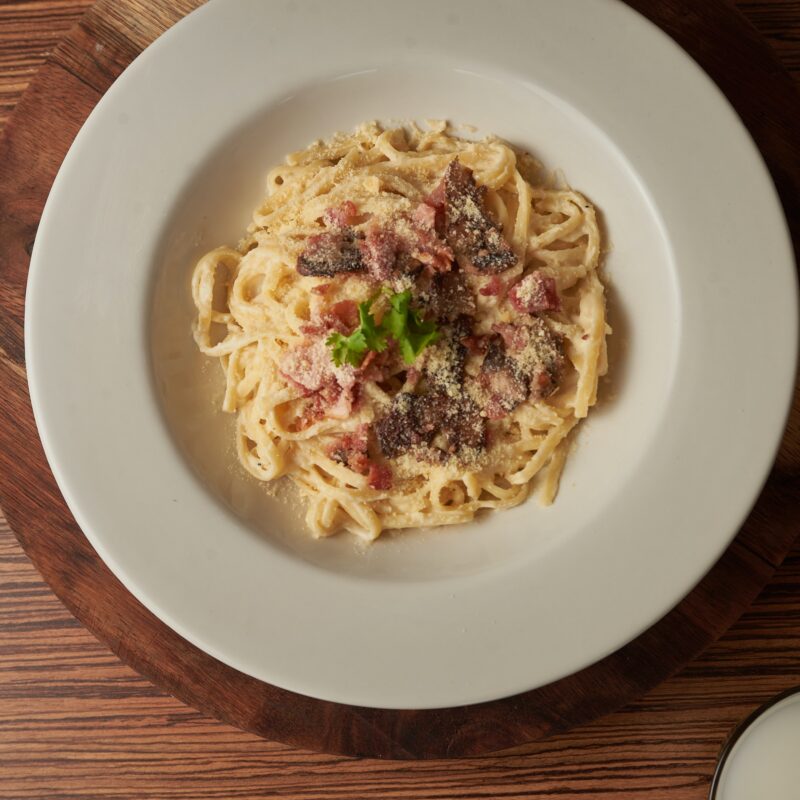 pasta carbonara recept