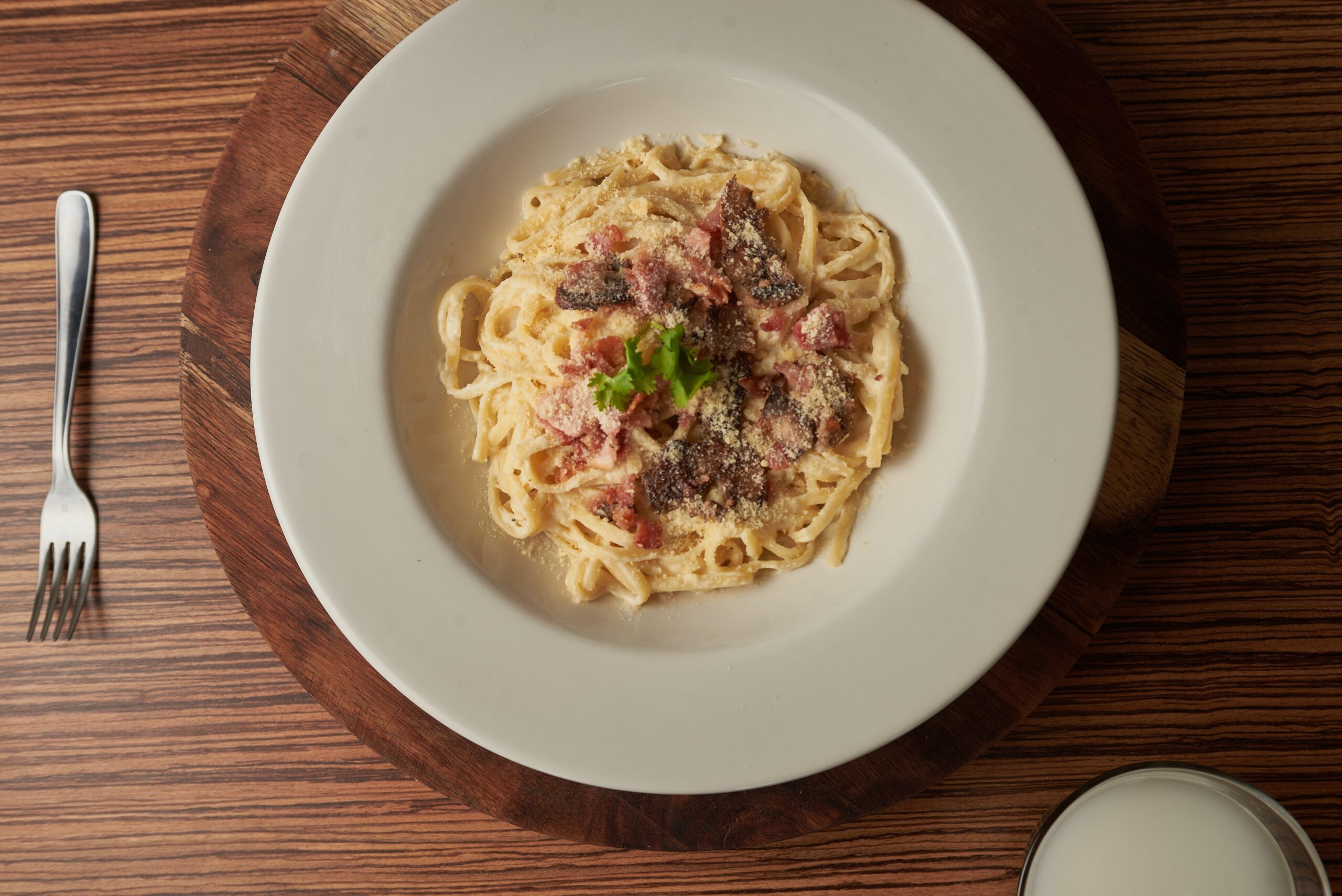 pasta carbonara recept