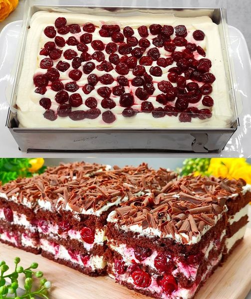 Schwarzwalder Kersentaart
