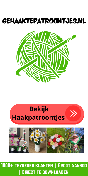 banner gehaaktepatroontjes op huisideetjes