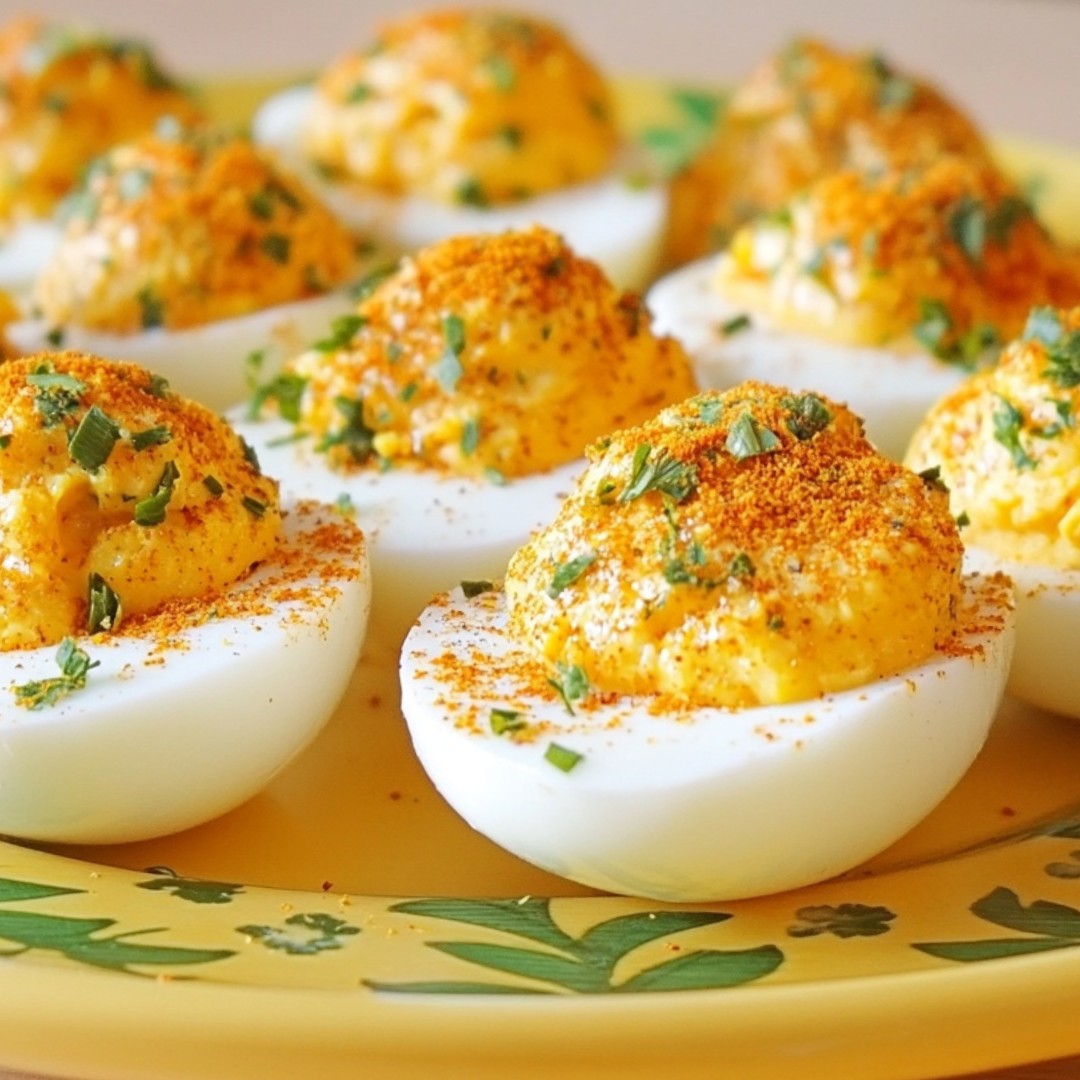 Gevulde eieren met romige mayo mosterd en bieslook super makkelijk en perfect voor elke borrel