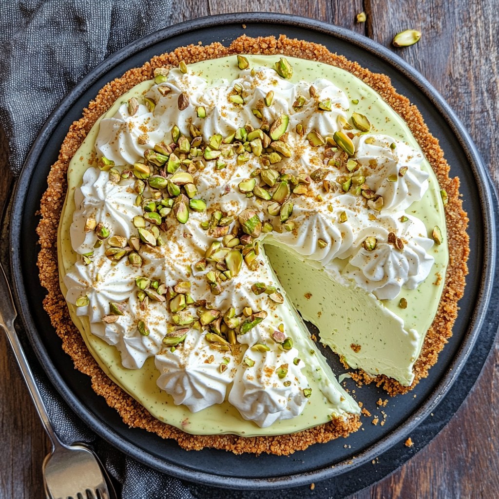 Romige pistache taart zonder oven klaar in 25 minuten en zo lekker