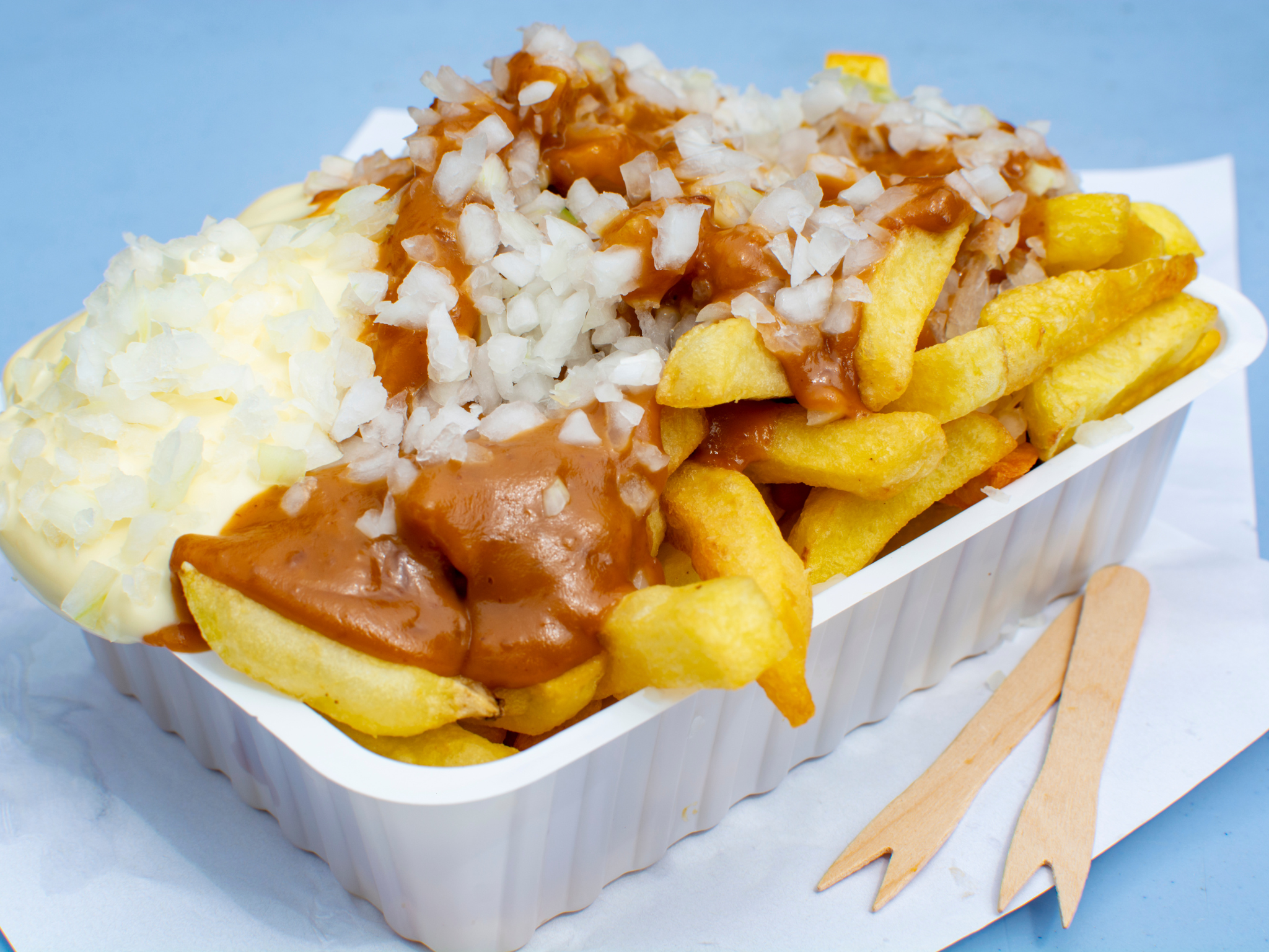 Je raadt nooit hoeveel dit frietje speciaal vandaag kost