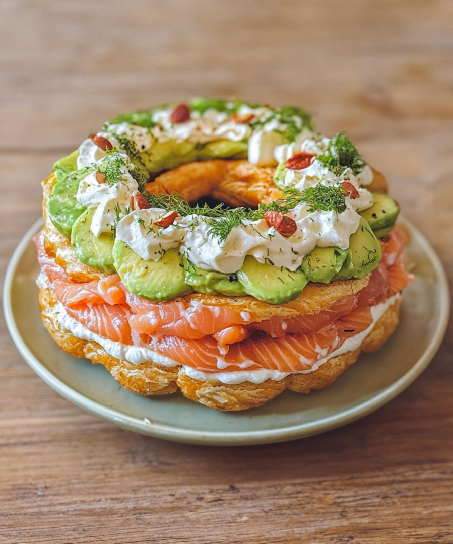 Zo maak je de perfecte hartige Paris Brest met zalm en avocadocrème