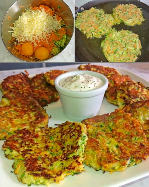 Met slechts 2 courgettes en 1 wortel tover je deze knapperige beignets op tafel onthoud dit recept