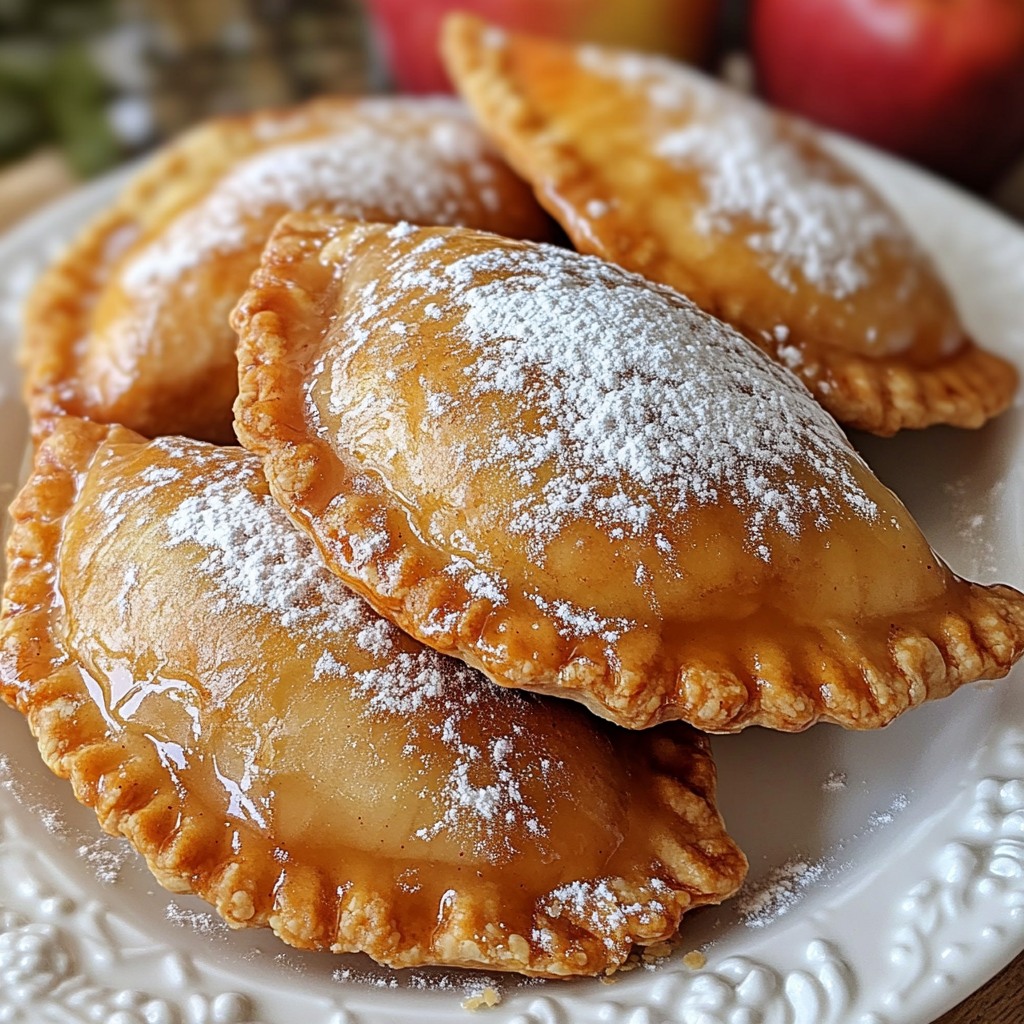 Je hebt geen oven nodig om deze warme knapperige appeltaartjes te maken zo maak je ze in de pan