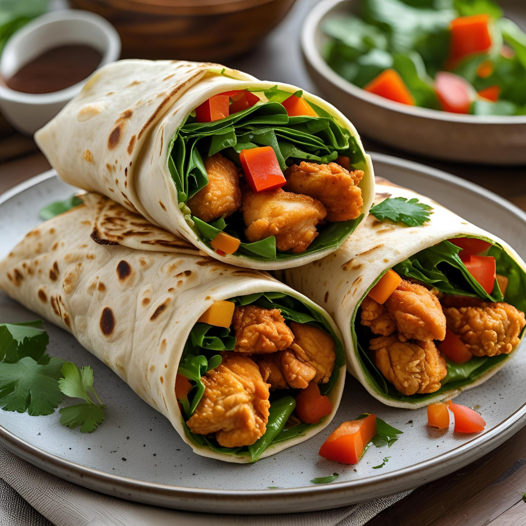 Fris knapperig en bomvol smaak zo maak je de perfecte kipwrap binnen 20 minuten