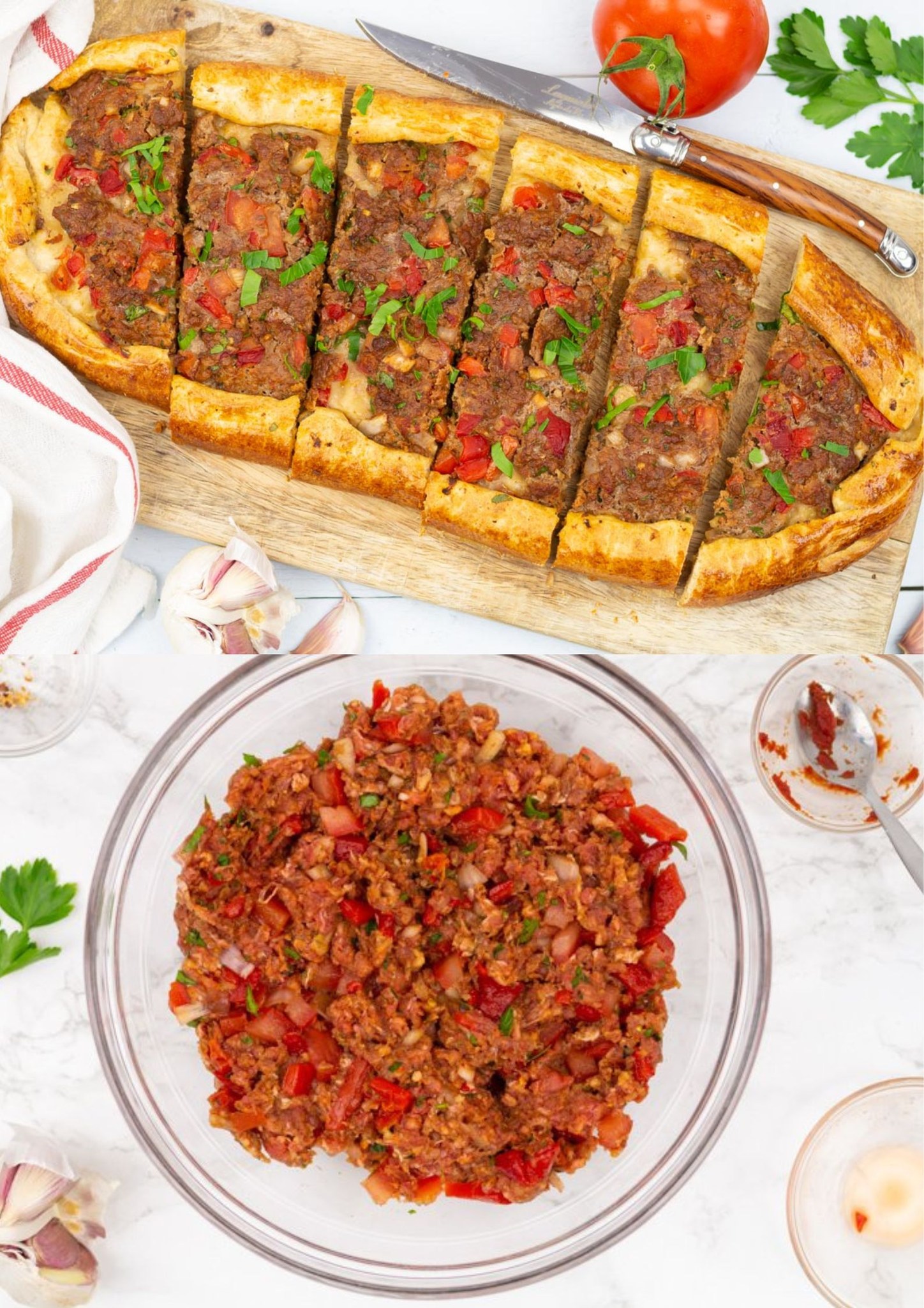 Turkse Pide met gehakt en paprika: onweerstaanbaar lekker én binnen 35 minuten klaar