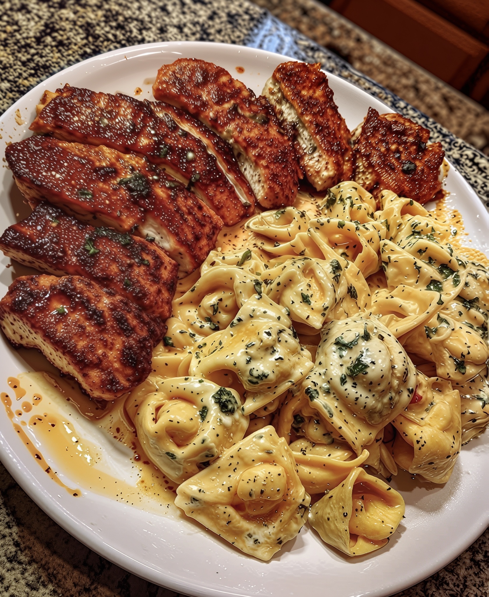 Kip in citroen knoflooksaus met pasta binnen 30 minuten op tafel