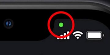Waarom je dit kleine groene stipje op je telefoon nooit mag negeren