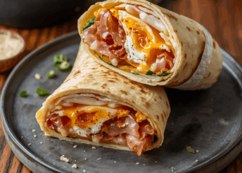 Deze wraps met ei en spek zijn hét perfecte ontbijt voor drukke ochtenden