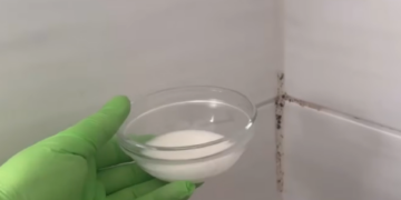 Schimmel op de kitrand in de douche? Zo ben je er in een paar minuten van af