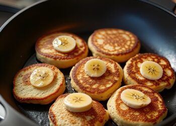 Met slechts 3 ingrediënten maak je deze gezonde bananenpannenkoekjes