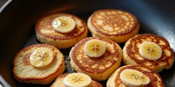 Met slechts 3 ingrediënten maak je deze gezonde bananenpannenkoekjes