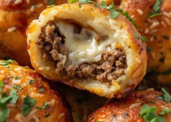 Deze knoflook-parmezaan cheeseburger bites staan binnen 30 minuten op tafel voor bij de borrel