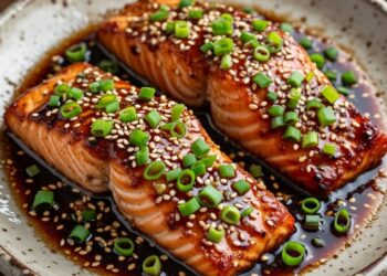 Binnen 30 minuten op tafel: Aziatische zalm in teriyakisaus