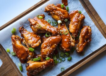 Indonesische kipdrumsticks uit de oven