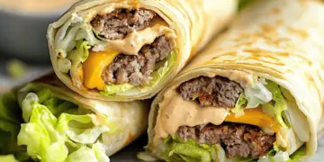 Zelfgemaakte Big Mac wraps met speciale saus: vol smaak, binnen 20 minuten op tafel