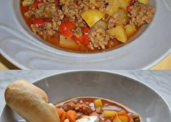 Boerenpan met paprika en gehakt schotel: simpel, kruidig en heerlijk vullend