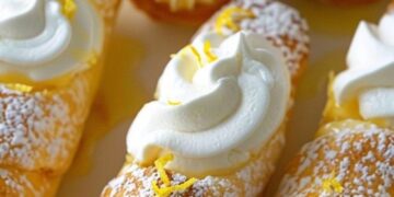 Zo maak je zelf romige Italiaanse cannoli’s met zachte crèmevulling