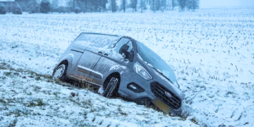 KNMI waarschuwt: hier is het spekglad op de wegen