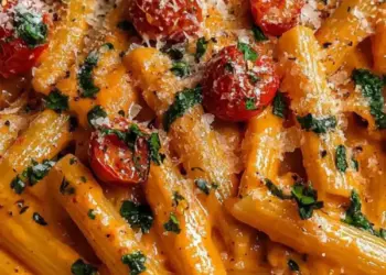 Italiaanse romige tomaat-knoflookpasta: zó lekker dat je hem elke week wilt maken
