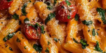 Italiaanse romige tomaat-knoflookpasta: zó lekker dat je hem elke week wilt maken