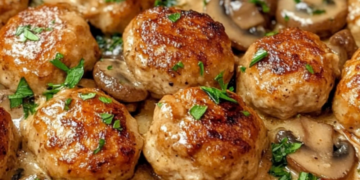 Romige kipgehaktballetjes met champignonsaus: dit heerlijke gerecht staat in 30 minuten op tafel